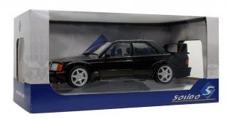 Mercedes 190E EVO2, schwarz/black, 1990 Solido S1801001 Metallmodell 1:18